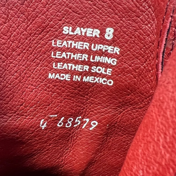 🦅|•FREEBIRD BY STEVEN•| SLAYER Leather Buckle Ankle Booties Size 8 - Picture 12 of 12